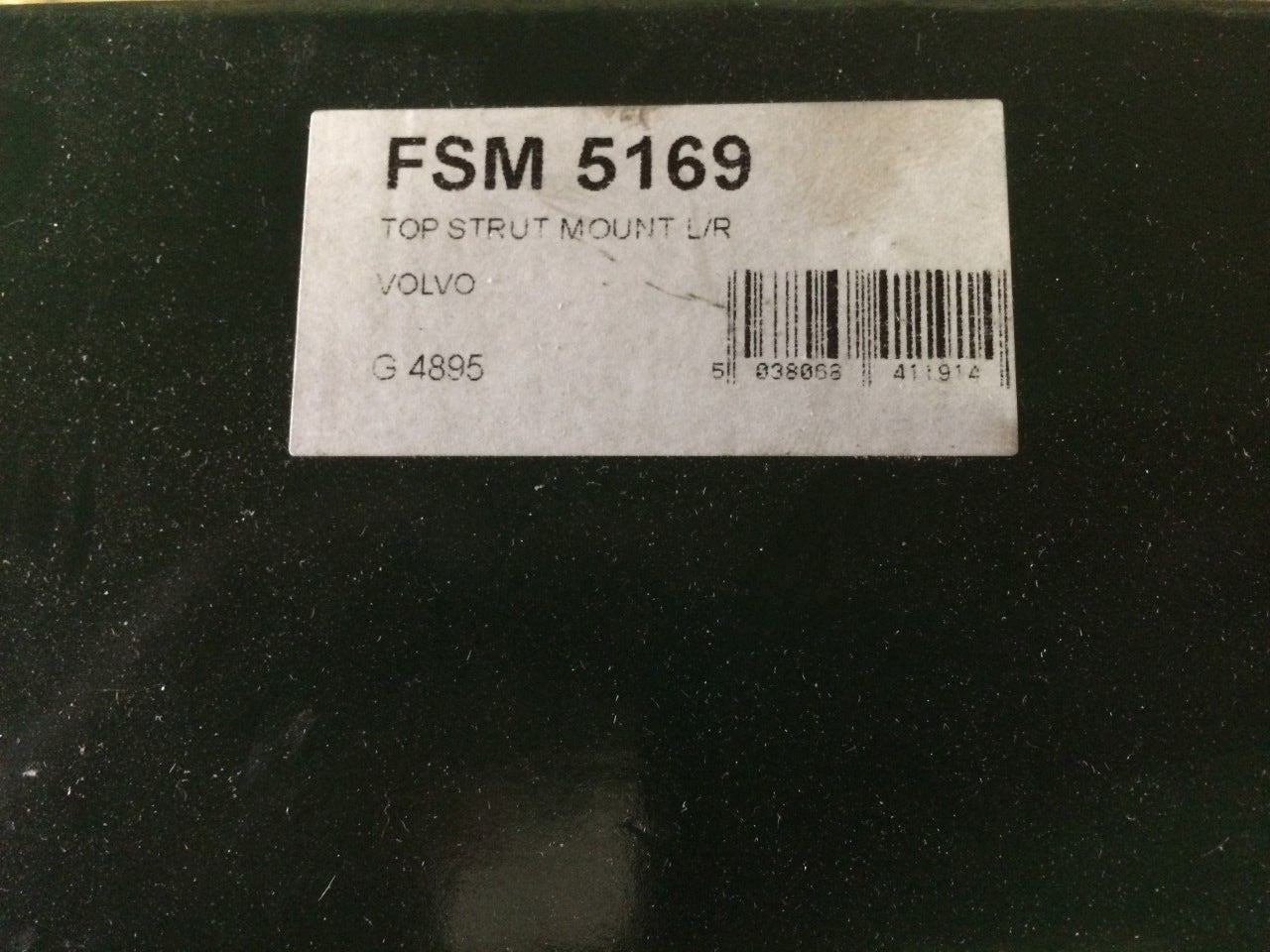 Front Top Strut Mount fits Volvo S60 S80 V70 XC70 XC90 First Line FSM5169