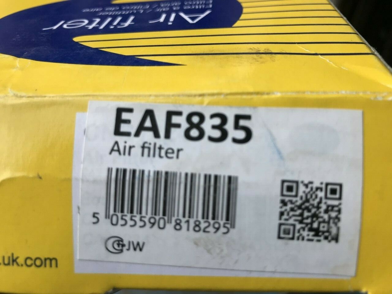 Air Filter Fiat 500 Panda Pumto 2012-2018 0.9cc Comline EAF835 Air Filter