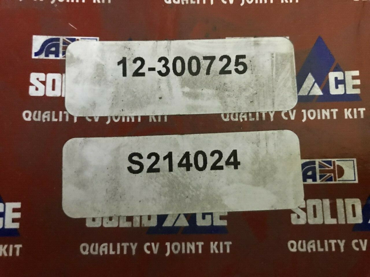 Suzuki Splash Solid Auto S214024 CV Joint Kit