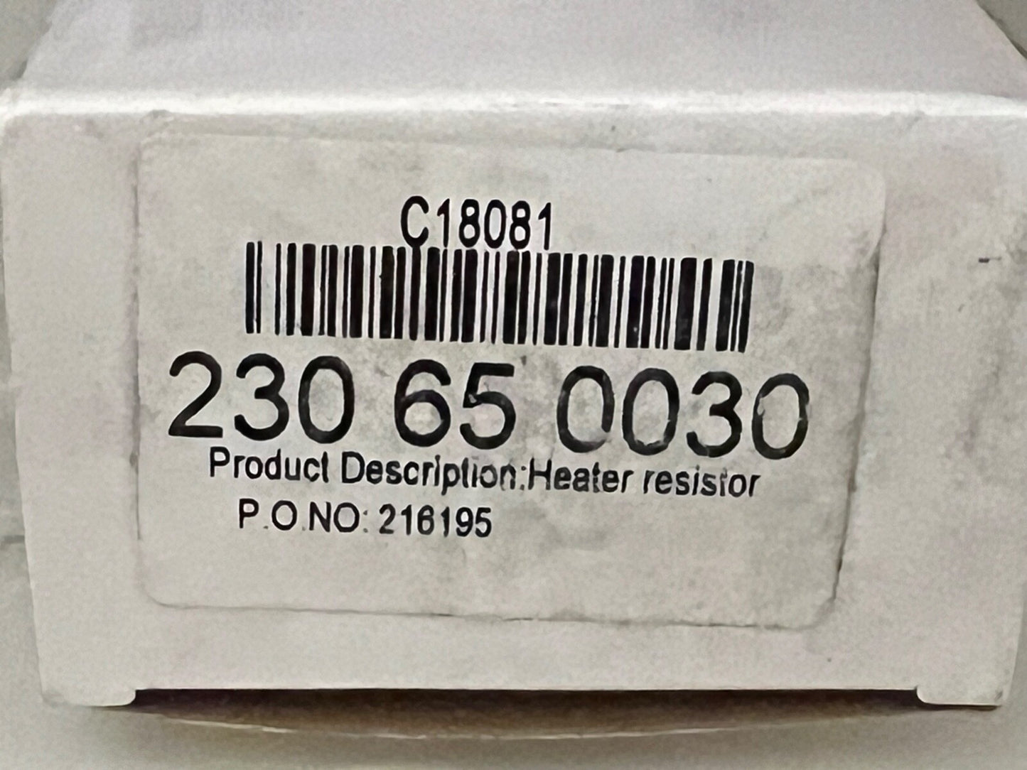EIS 230650030 Heater Resistor fits Fiat 500 Doblo Panda