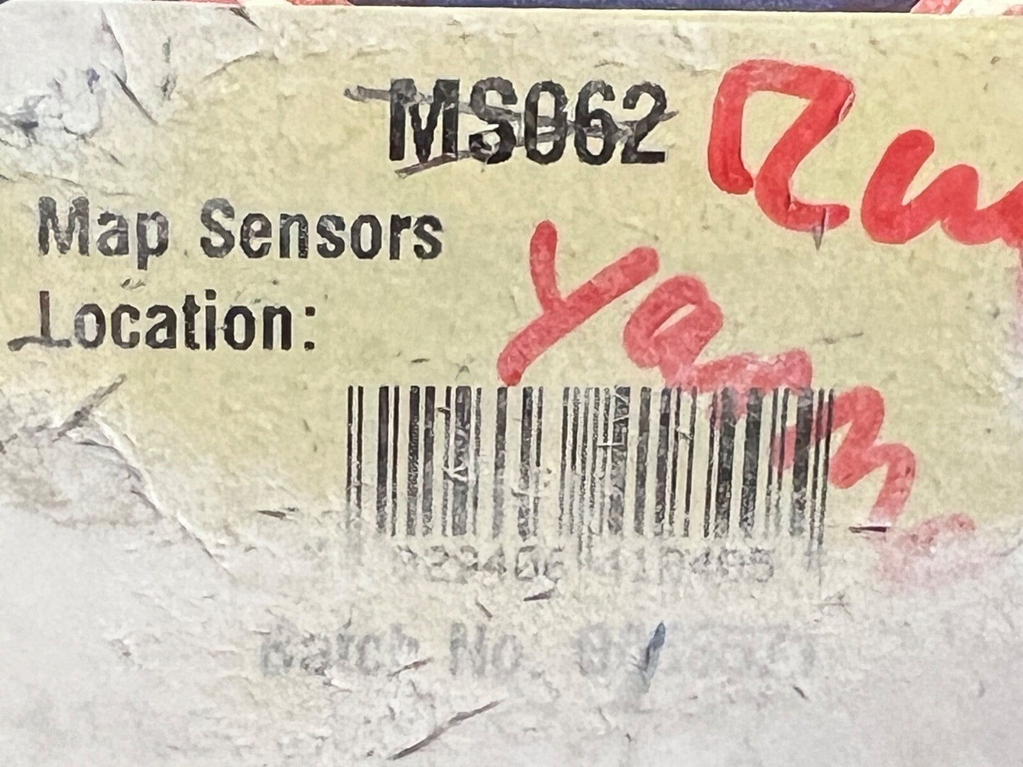 MS062 MAP Sensor fits Land Rover MG Rover Mini