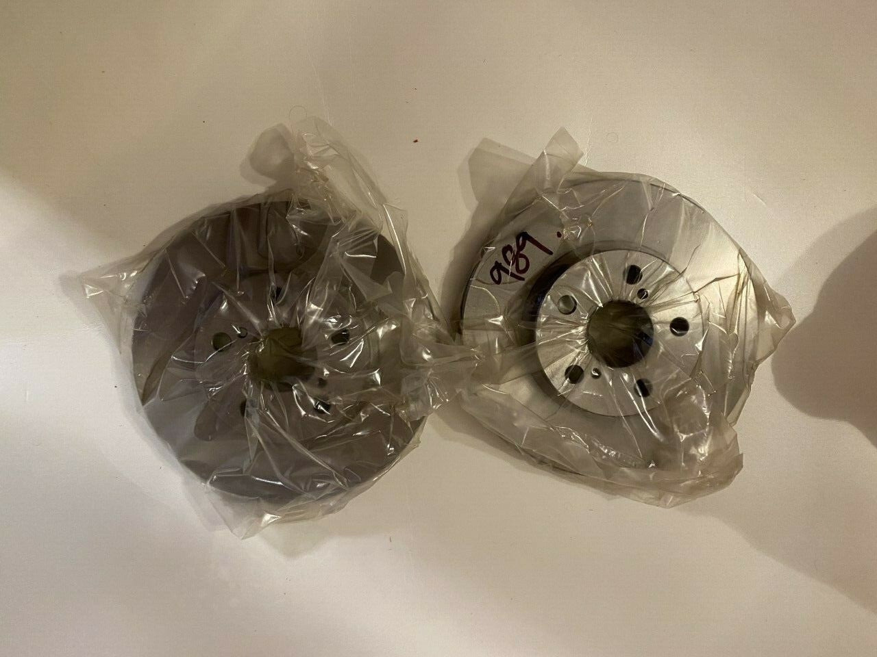 Solid Auto T106110 Brake Disc (Pair) fits Toyota