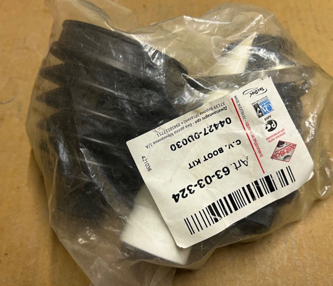 Ashika 63-03-324 CV Joint Boot Kit fits Citroen Peugeot Toyota