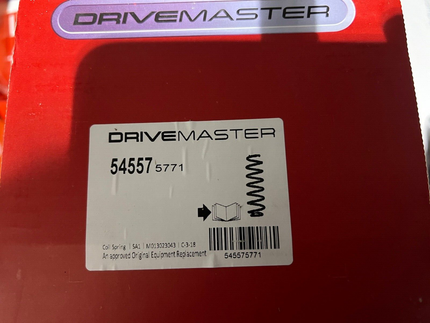 Drivemaster 545575771 Front Coil Spring Fits CITROËN C2 (JM_) 2003-2017