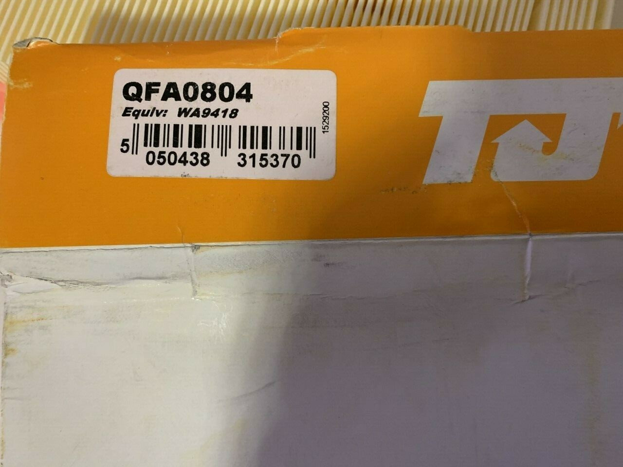 TJ Filters QFA0804 WA9418 Air Filter