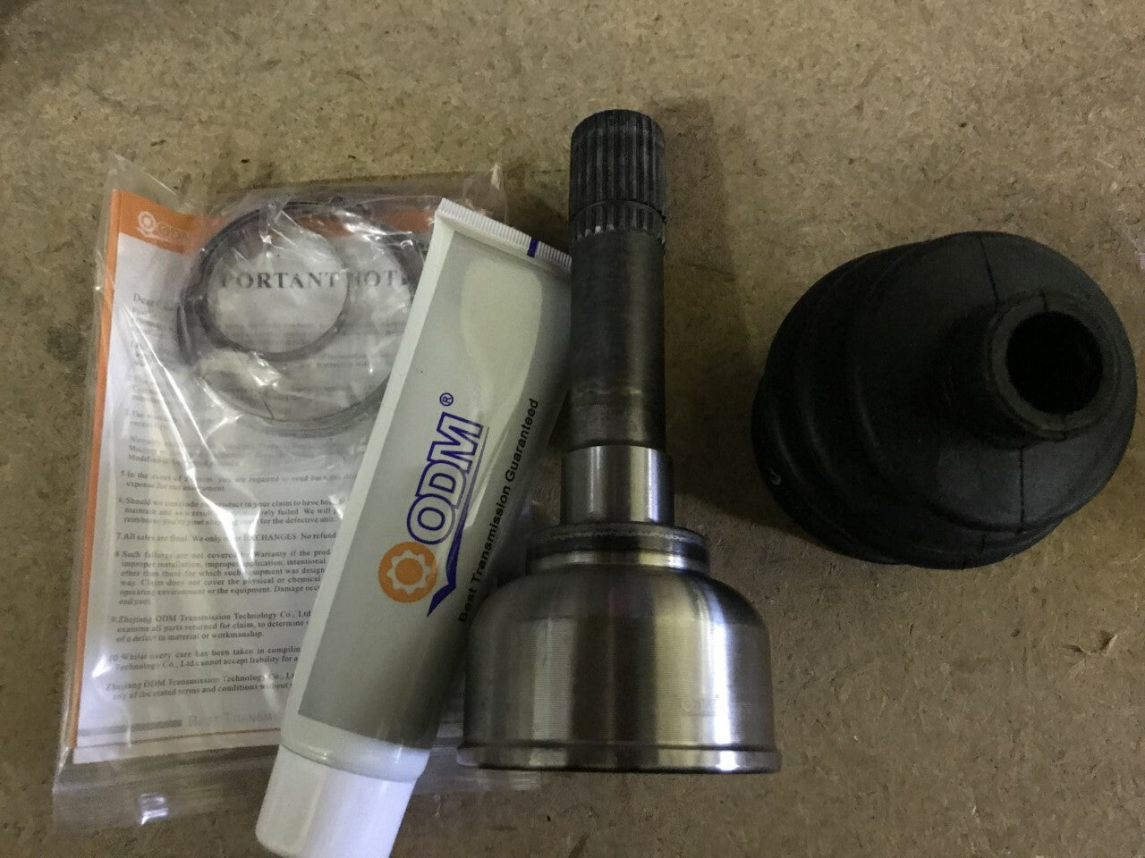 Suzuki Splash Solid Auto S214024 CV Joint Kit