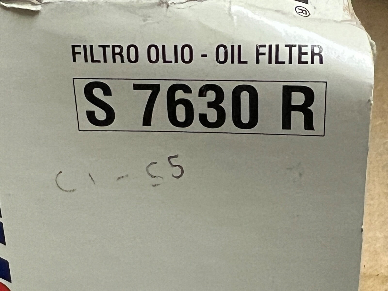 Sofia S7630R Oil Filter