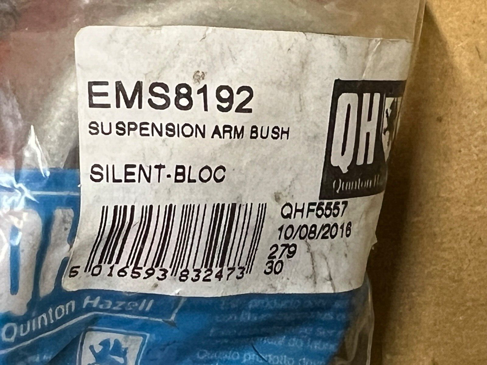 QH EMS8192 Suspension Control Arm Bush fits Peugeot 308cc Partner Tepee