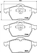 Mintex MDB2353 Front Brake Pad Set