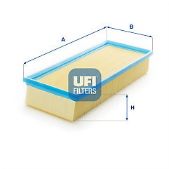 UFI 30.864.00 Air Filter for Audi VW Volkswagon