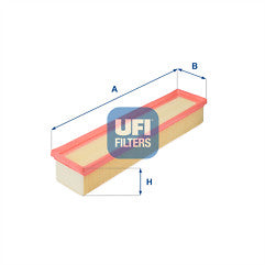 UFI 30.181.00 Air Filter fits Nissan Renault