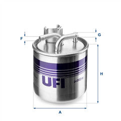 Sofima S4002NR 24.002.00 Fuel Filter fits Audi