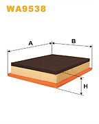 Filtron AP192/2 Air Filter fits Ford Fiesta Mazda 2 Mini