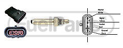 Fuel Parts LB1166 Lambda Sensor Oxygen o2 Sensor fits Vauxhall