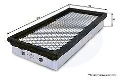 Chrysler Neon Tacuma VW Caddy Golf Scirocco Comline EAF220 Air Filter