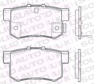 Solid Auto H104048 Rear Brake Pad Set