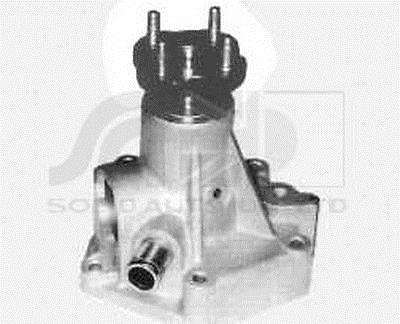 Solid Auto S123004 Water Pump fits Subaru