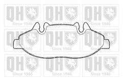 Unipart GBP1789AF Brake Pad Set