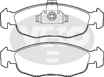 Unipart GBP1171AF Brake Pad Set