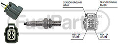 Fuel Parts LB1906 Lambda Sensor Oxygen o2 Sensor