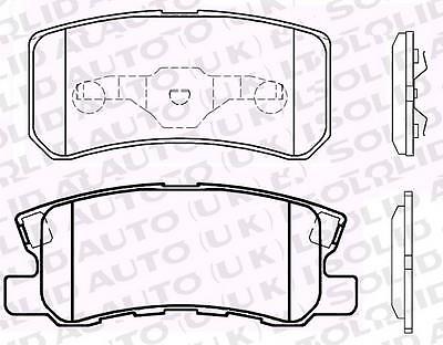Solid Auto M304036 Rear Brake Pad Set