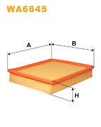 Filtron AP187/4 Air Filter fits MG ZT ZT-T Rover 75