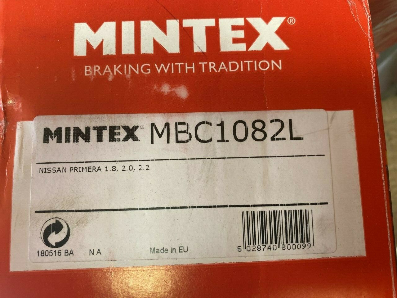 Mintex MDC1082L CA2222 Brake Caliper Left Hand Side fits Nissan