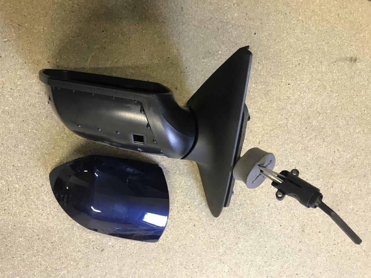 Wing Mirror Blue Off Side Right Hand Side Ford Mondeo 2001-2003 FD1077113