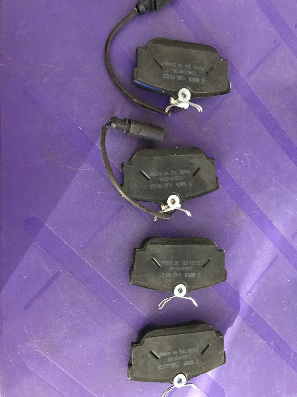 for Ford for Seat Bosch 0986494025 MDB2118 Rear Brake Pad Set