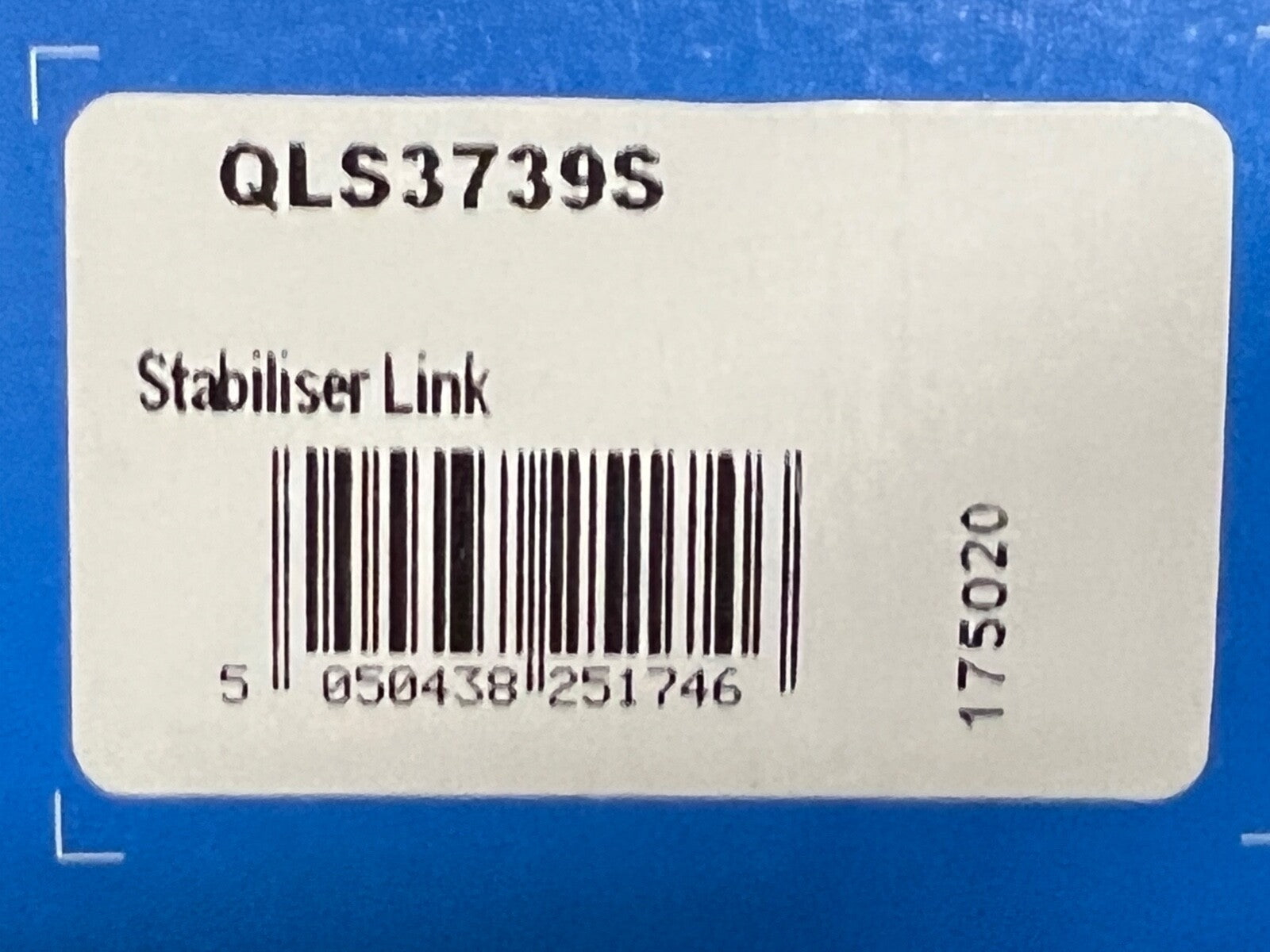 Quinton Hazell QLS3739S Stabiliser Bar Link Coupling Rod Rear Fits Fiat Peugeot