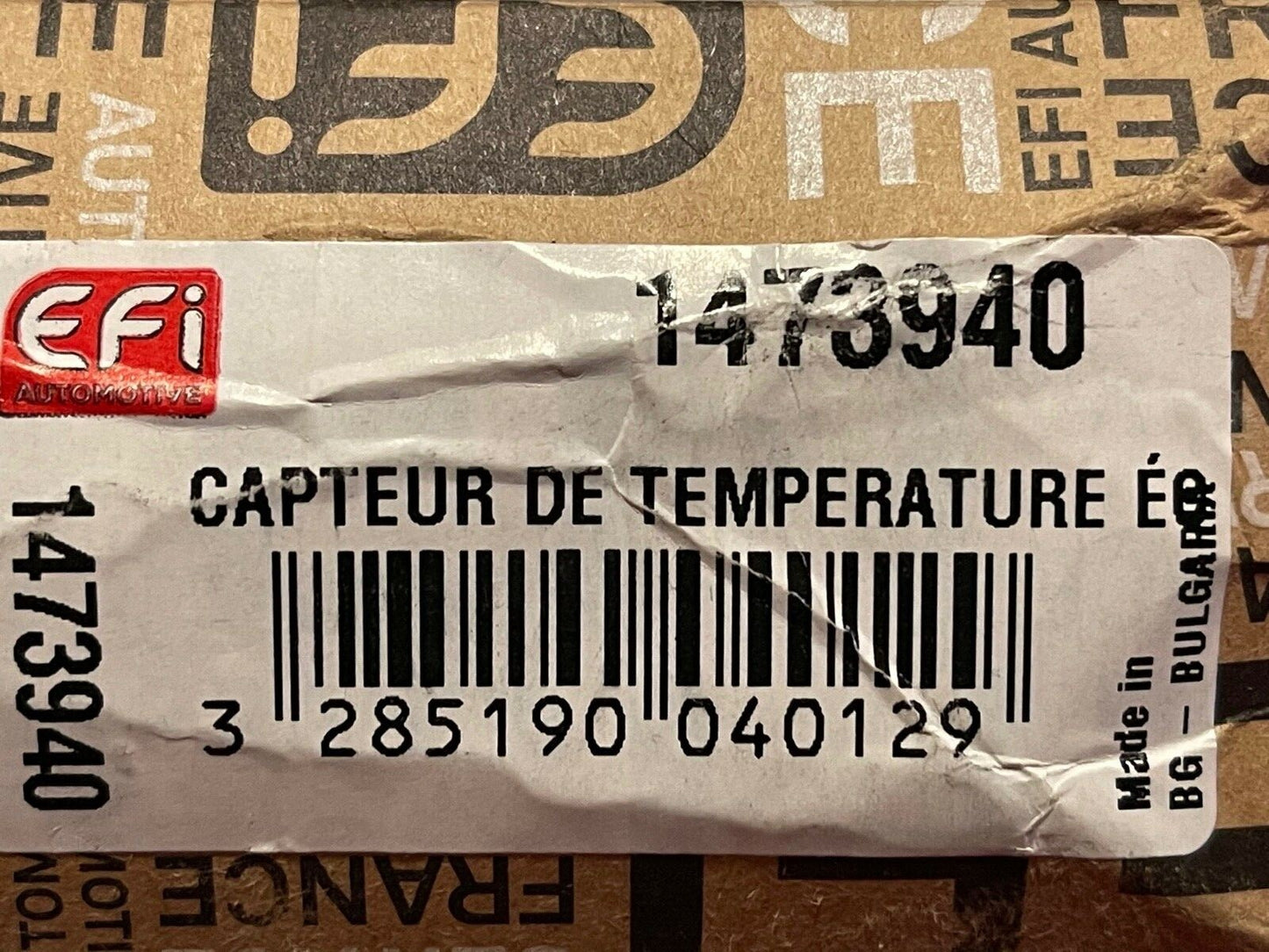 EFI 1473940 48841 Exhaust Gas Temperature Sensor fits Audi Seat Skoda VW