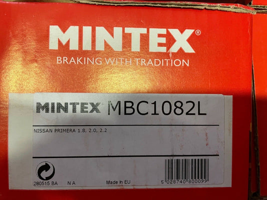 Mintex MBC1082L RX381306A0 Brake Caliper Left Hand Side fits Nissan