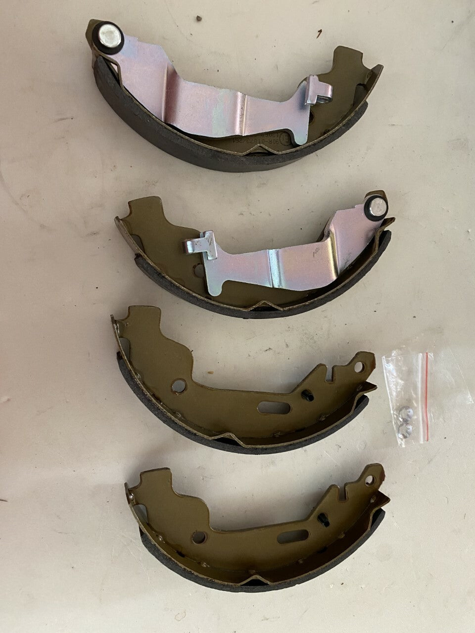 LPR 08110 Brake Shoe Set fits Vauxhall Opel