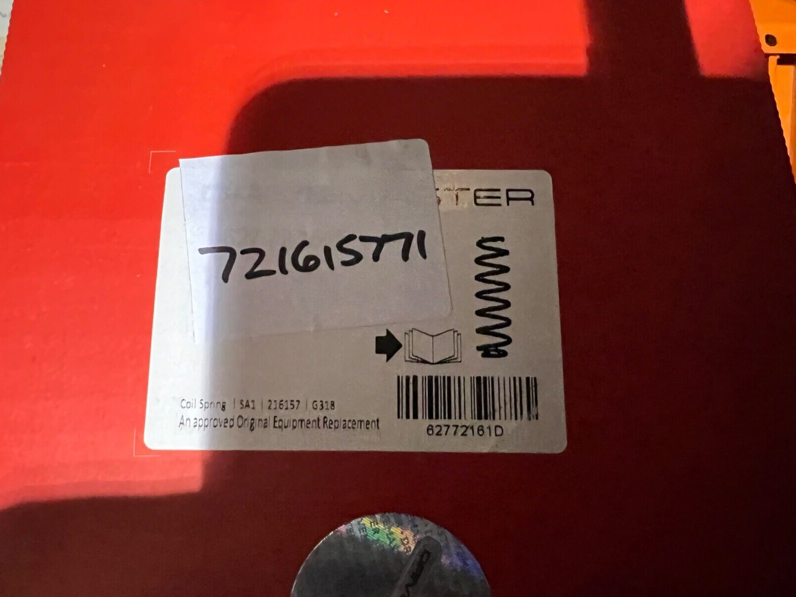 Drivemaster 7121615771 Rear Coil Spring fits VW Lupo 1998-2005