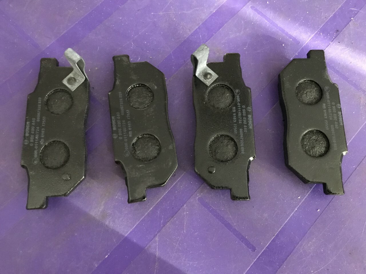 for Honda Civic Bosch 0986490440 MDB1243 Front Brake Pad Set
