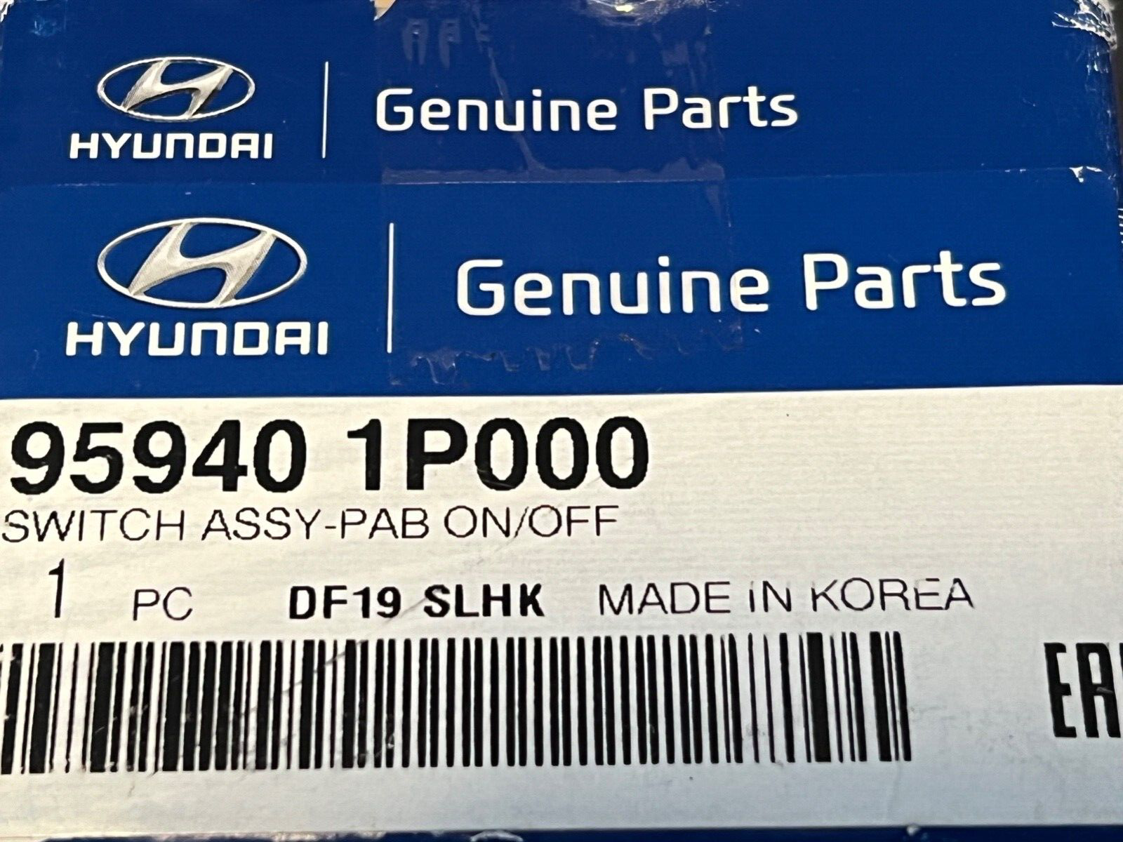 Genuine 959401P000 New Air Bag Switch fit Kia Sportage Need Optima Hyundai ix20