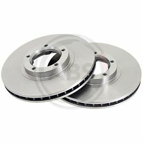 ABS 16195 Front Vented Brake Disc fits Ford Transit