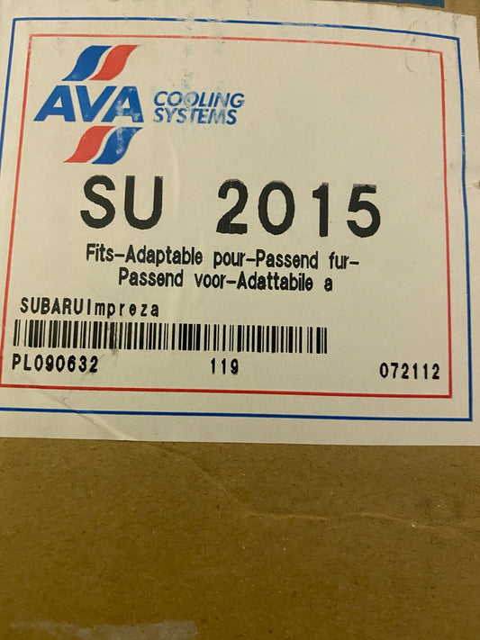 AVA SU2015 Radiator fits Subaru Impreza