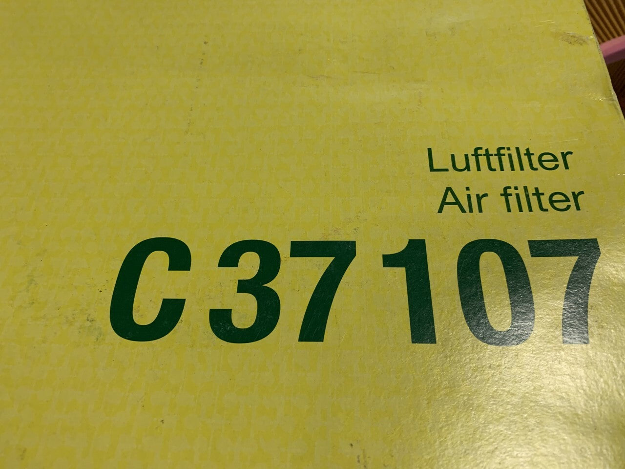 MANN C37107 Air Filter