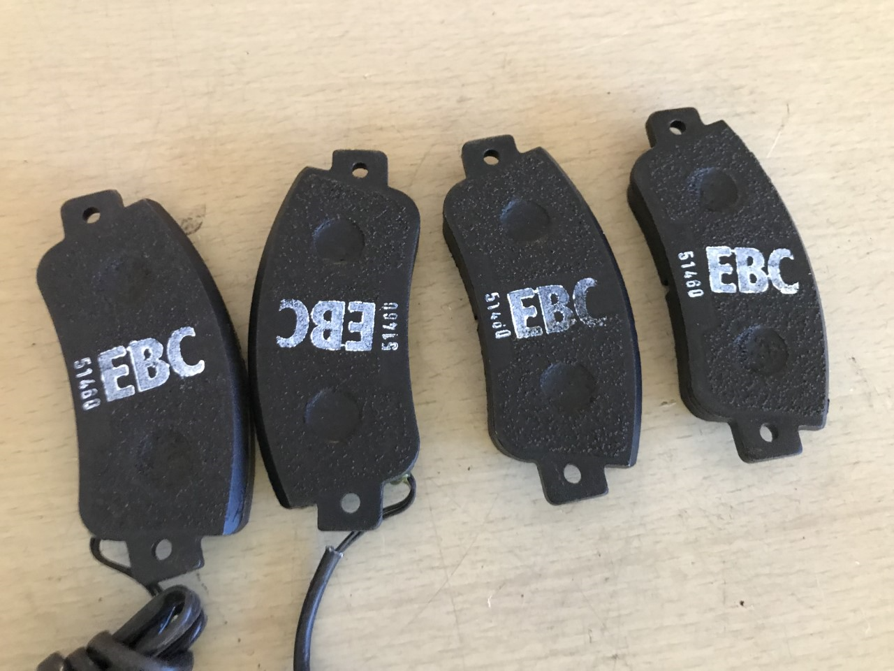 EBC made with Kevlar Front Brake Pads Alfa Romeo 33 Audi 80 Volvo 240 EBC 653