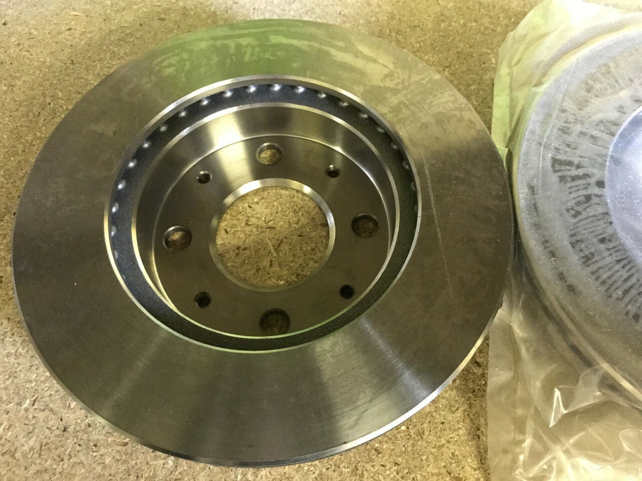 Honda CRX Civic Insight Solid Auto H106005 Front Brake Disc