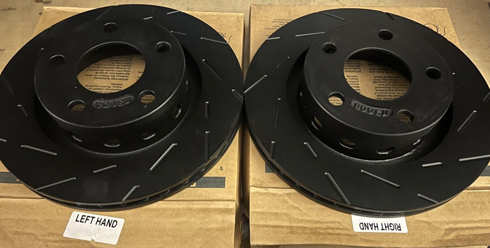 EBC USR1417 Grooved Rear Brake Discs Audi A6 1998-2005
