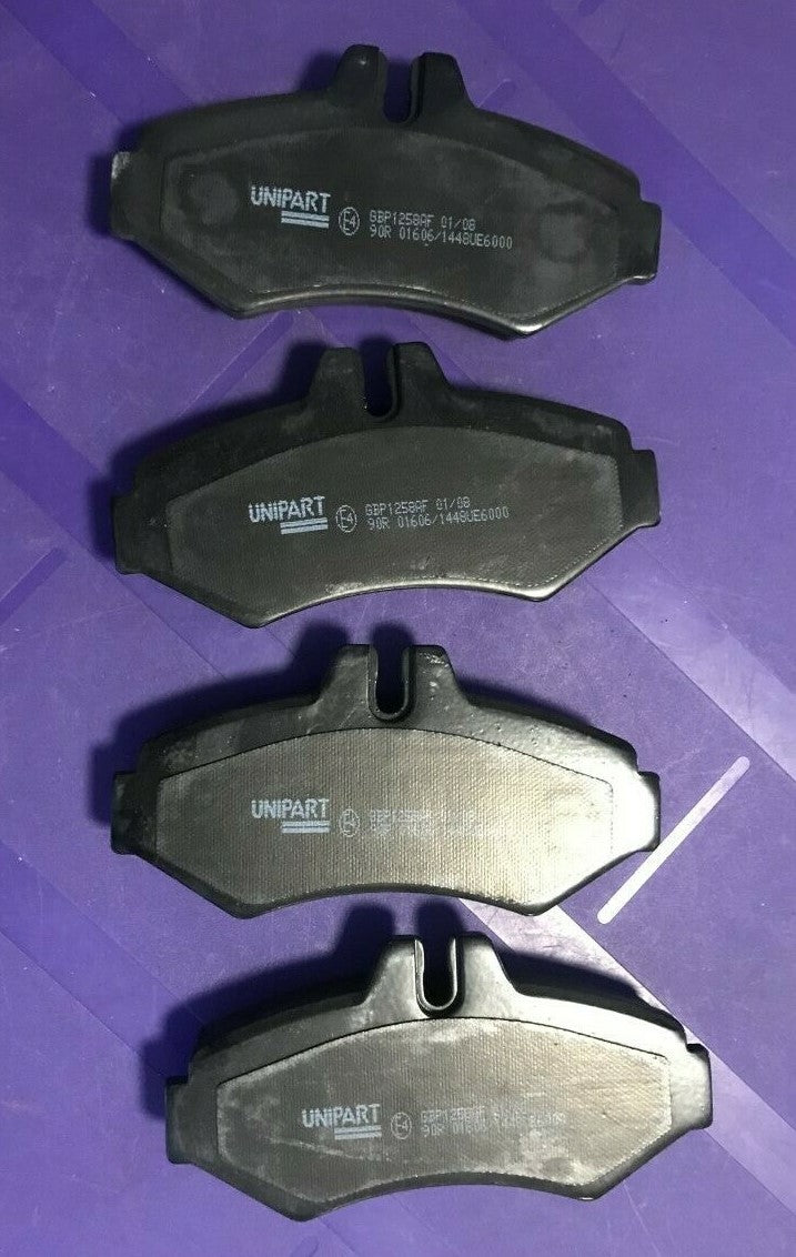 Rear Brake Pads Mercedes Sprinter 1998-2006 VW LT 1997-2006 Unipart GBP1258AF