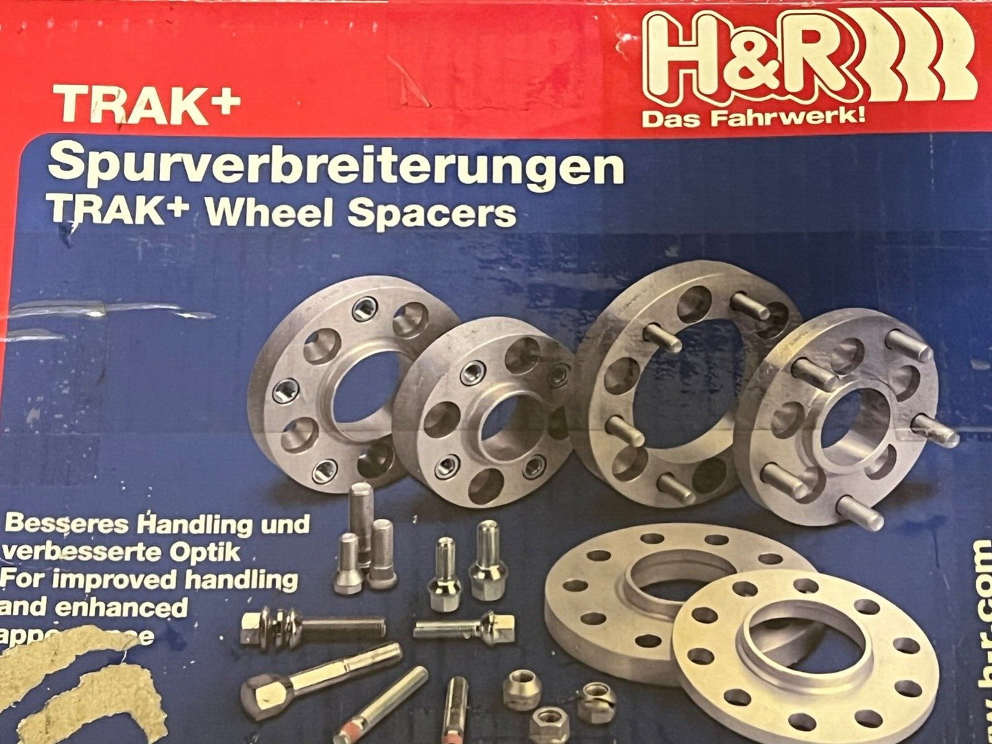 H&R 1065715 2x25mm Wheel Spacers no Studs fits Chrysler