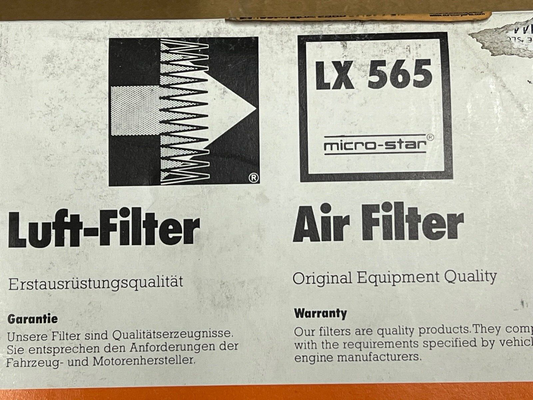 Luft-Filter LX565 Air Filter fits Renault Laguna Espace