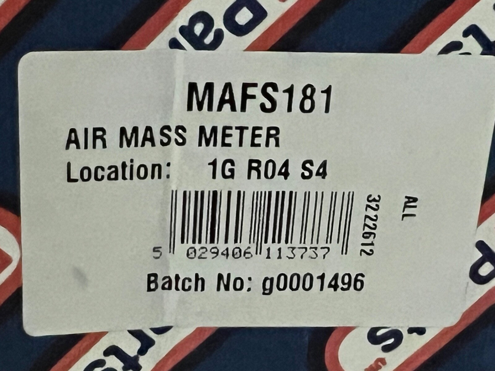 Fuel Parts MAFS181 Air Flow Meter fits Nissan Renault Vauxhall