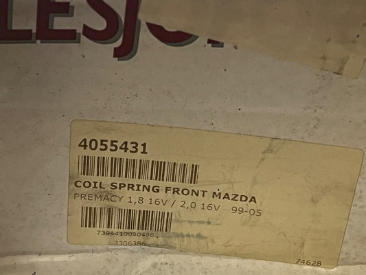 Lesjofors 4055431 Front Coil Spring fits Mazda Premacy 1995-2005 1.8 16V 2.0 16V
