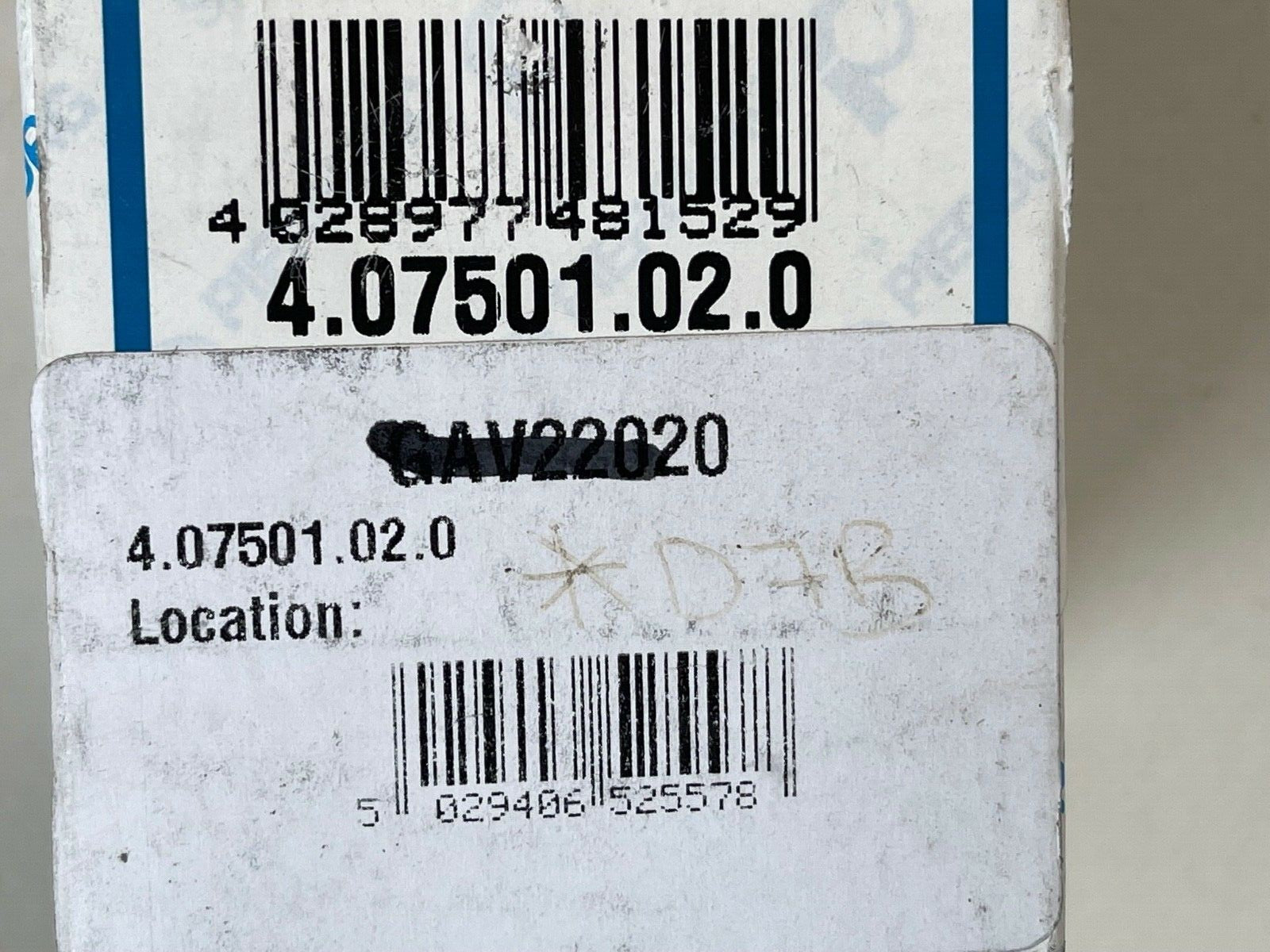 Pierburg 4.07501.02.0 Idler Control Valve fits Citroen Peugeot