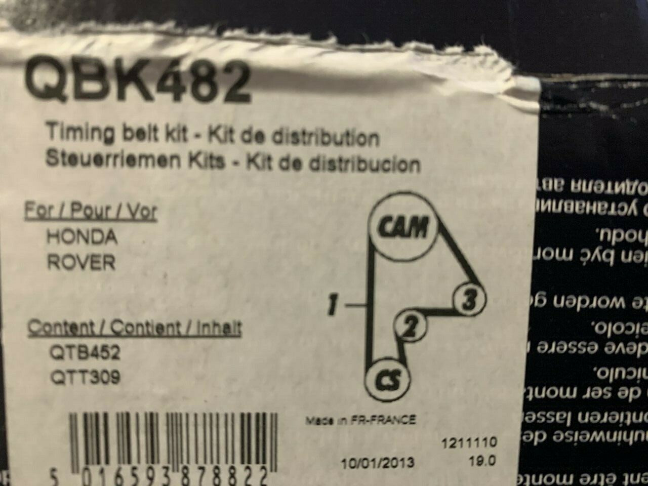 QH QBK482 Timing Belt Kit fits Honda Rover