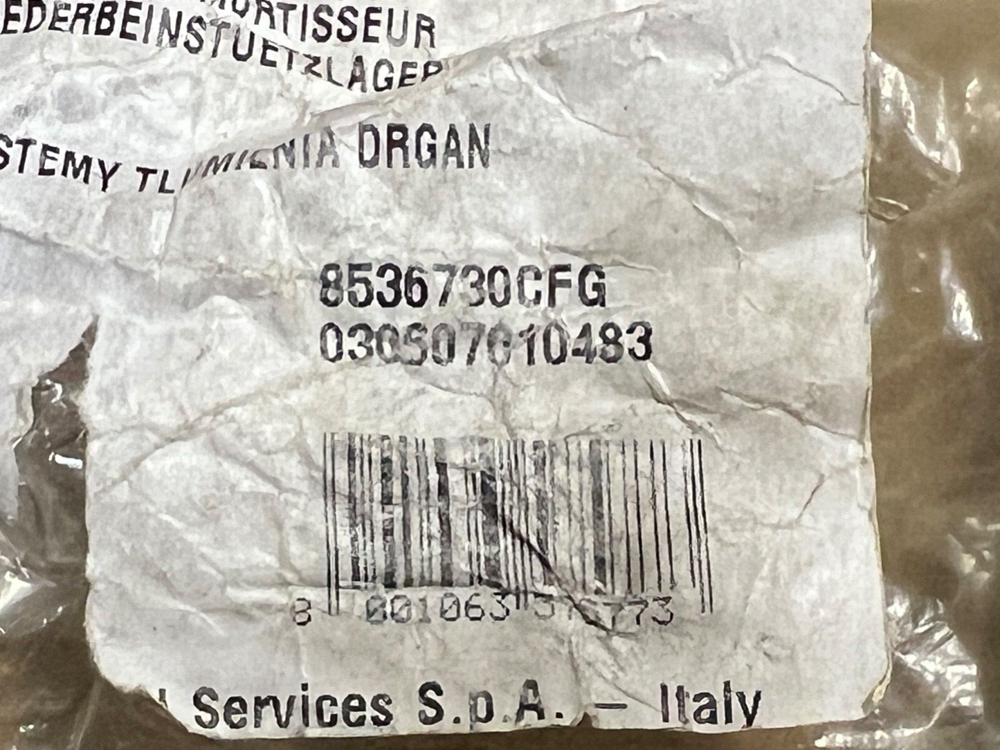 Magnetti Marelli 8536730CFG Top Strut Mount Fits Fiat 500 Panda Punto